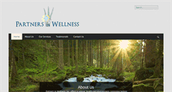 Desktop Screenshot of partnersinwellnessinc.com